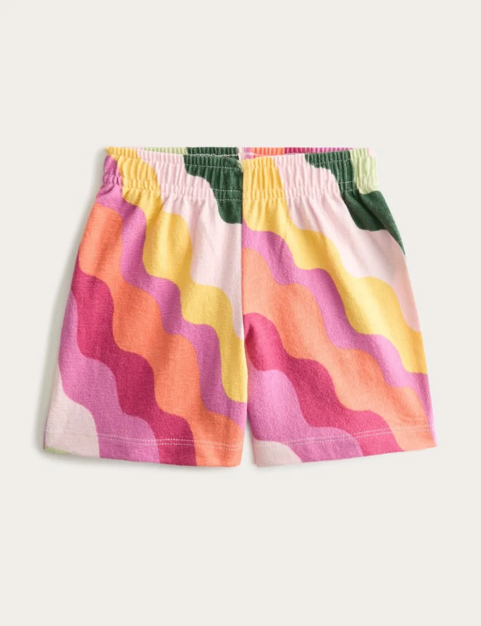 Pure Cotton Striped Shorts (2-8 Yrs)