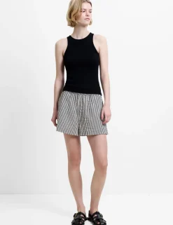 Pure Cotton Striped Shorts