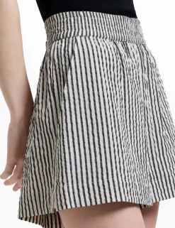 Pure Cotton Striped Shorts
