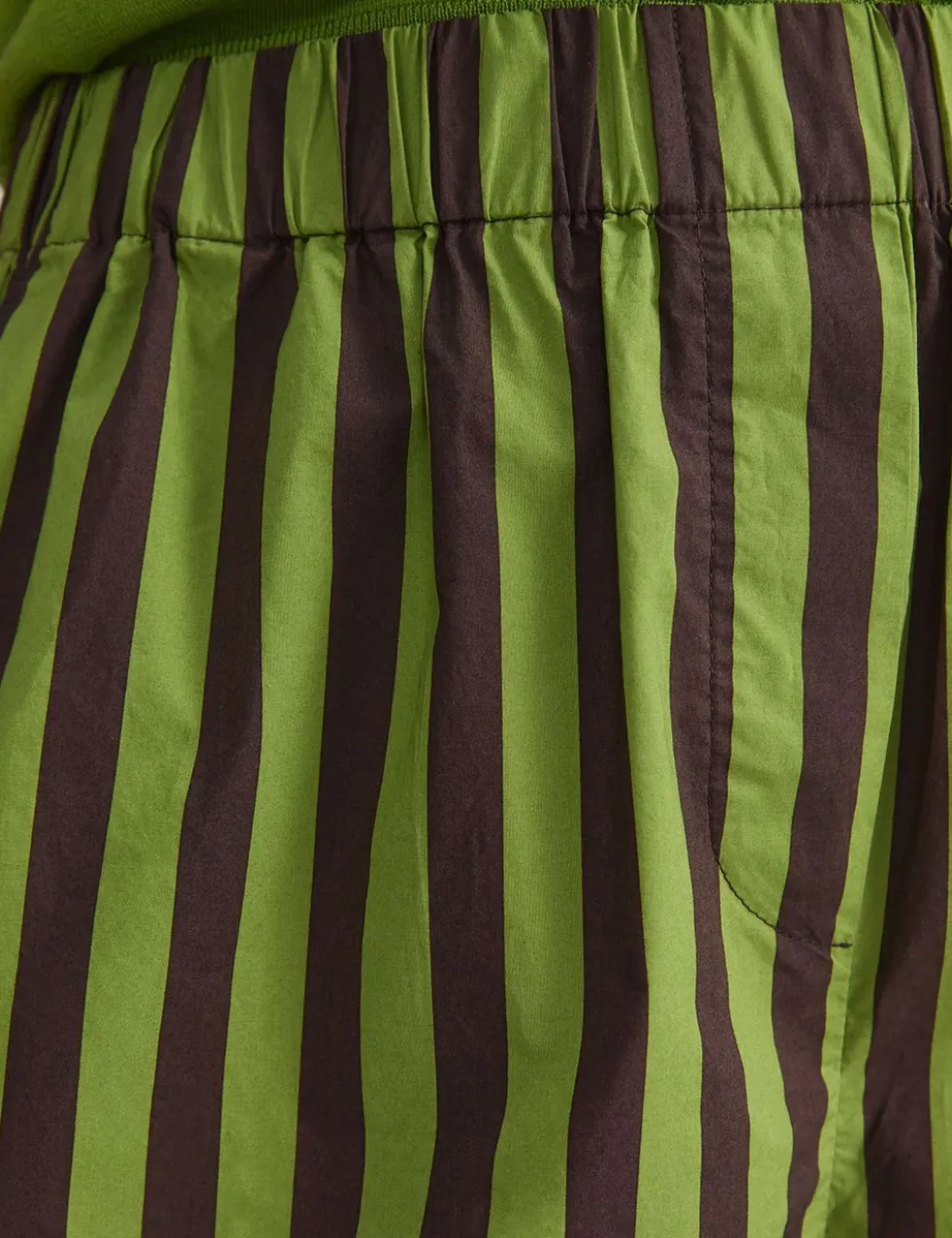 Pure Cotton Striped Shorts