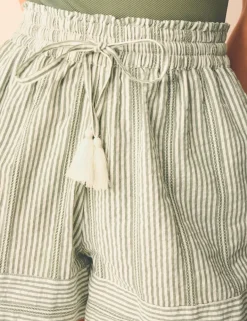 Pure Cotton Striped Shorts