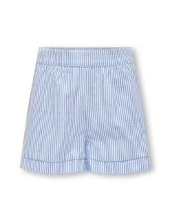 Pure Cotton Striped Shorts (8-14 Yrs)