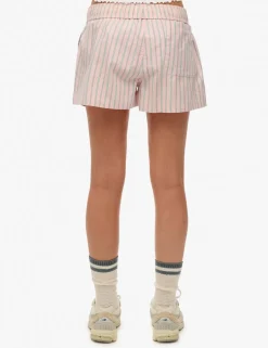 Pure Cotton Striped Shorts