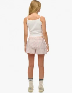Pure Cotton Striped Shorts