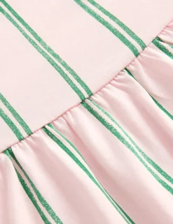 Pure Cotton Striped Sleeveless Dress (2-8 Yrs)