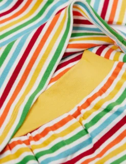 Pure Cotton Striped Squirrel Sleepsuit (0-18 Mths)