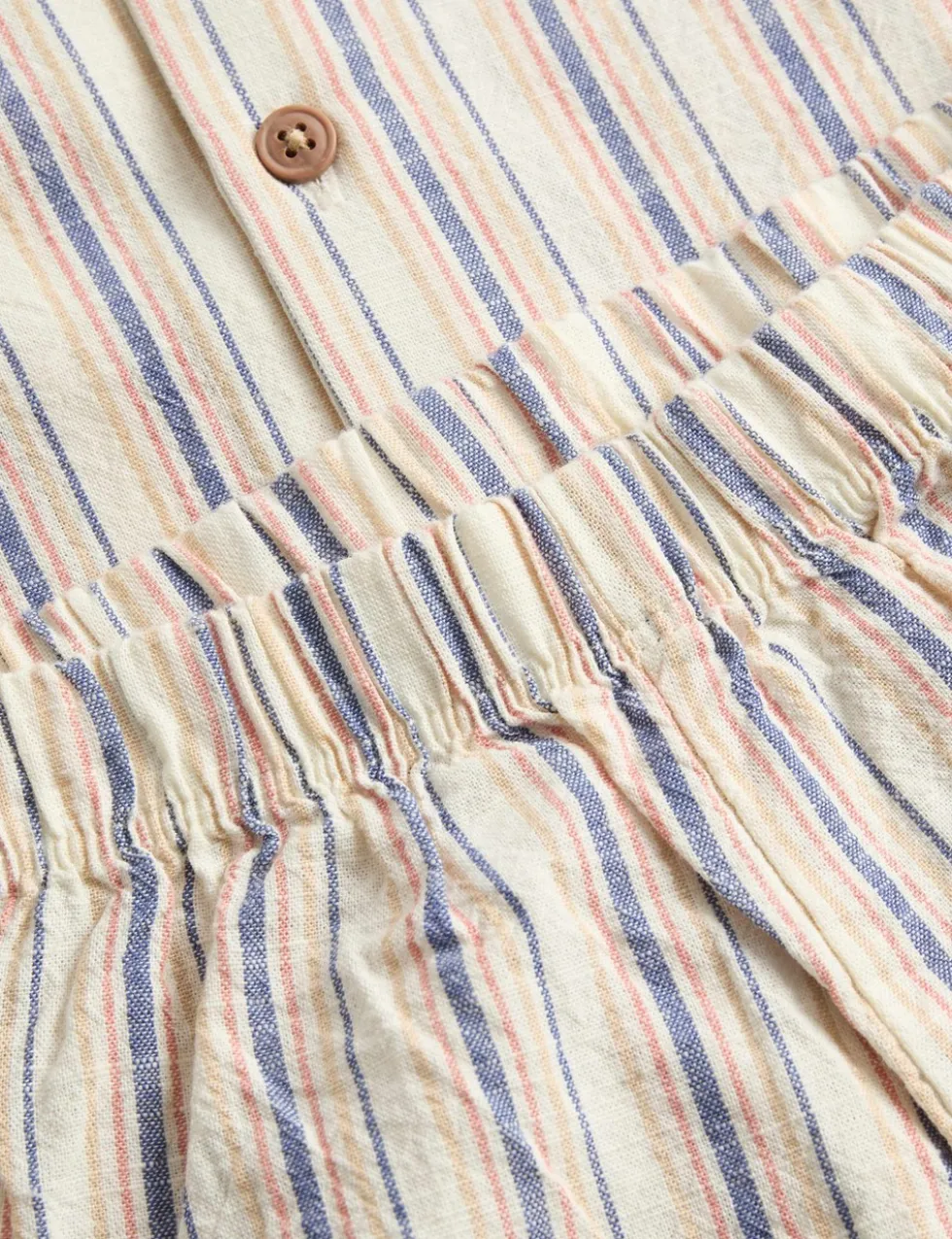 Pure Cotton Striped Top & Bottom Outfit (0-5 Yrs)