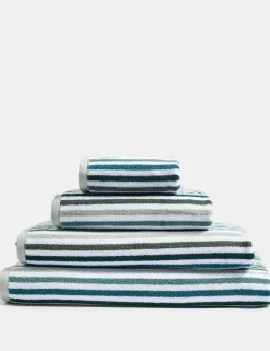 Pure Cotton Striped Towel