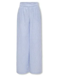 Pure Cotton Striped Trousers (8-14 Yrs)
