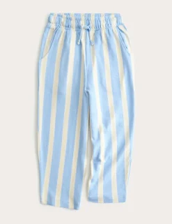 Pure Cotton Striped Trousers (2-10 Yrs)