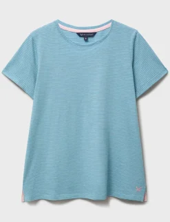 Pure Cotton Striped T-Shirt
