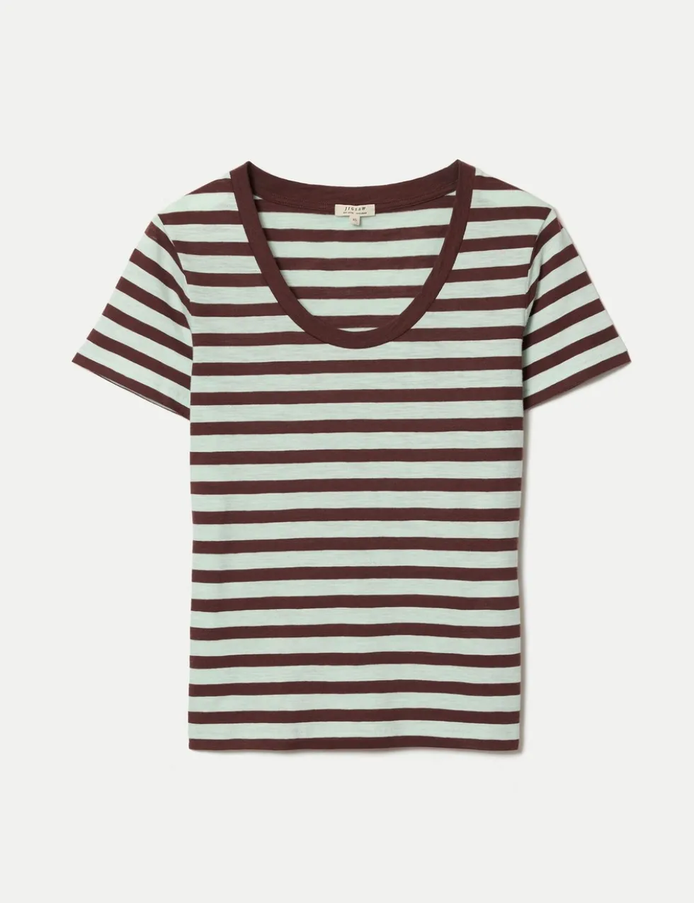 Pure Cotton Striped T-Shirt