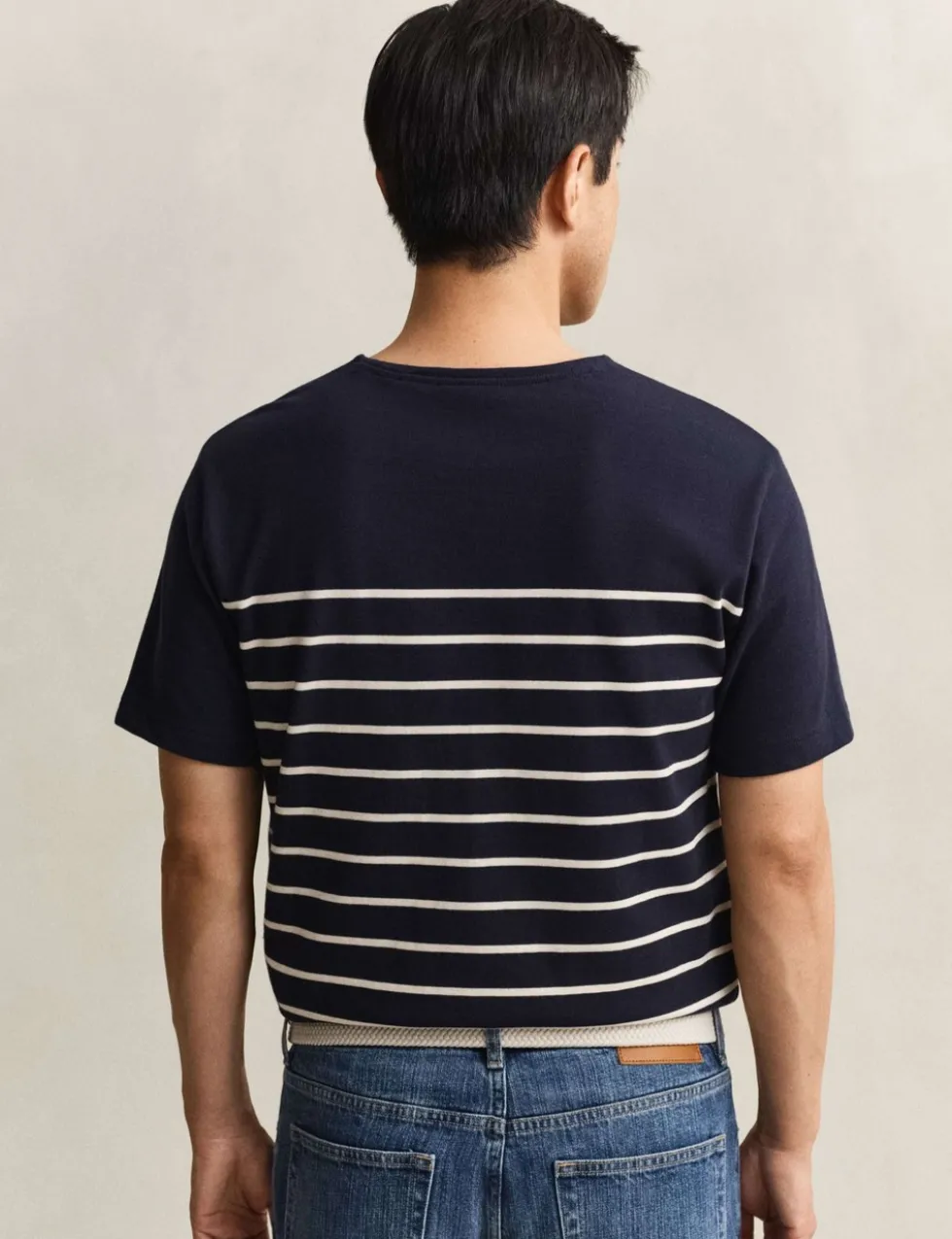 Pure Cotton Striped T-Shirt