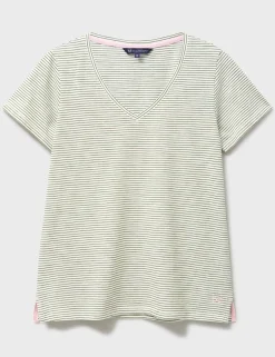 Pure Cotton Striped T-Shirt