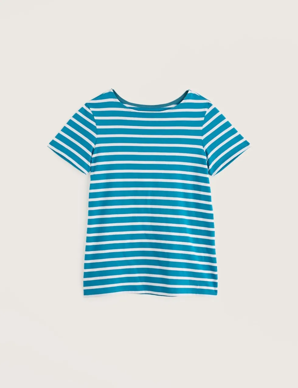 Pure Cotton Striped T-Shirt