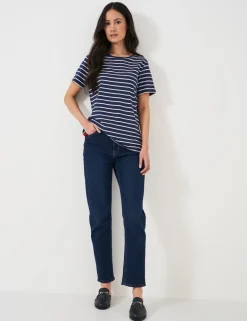 Pure Cotton Striped T-Shirt