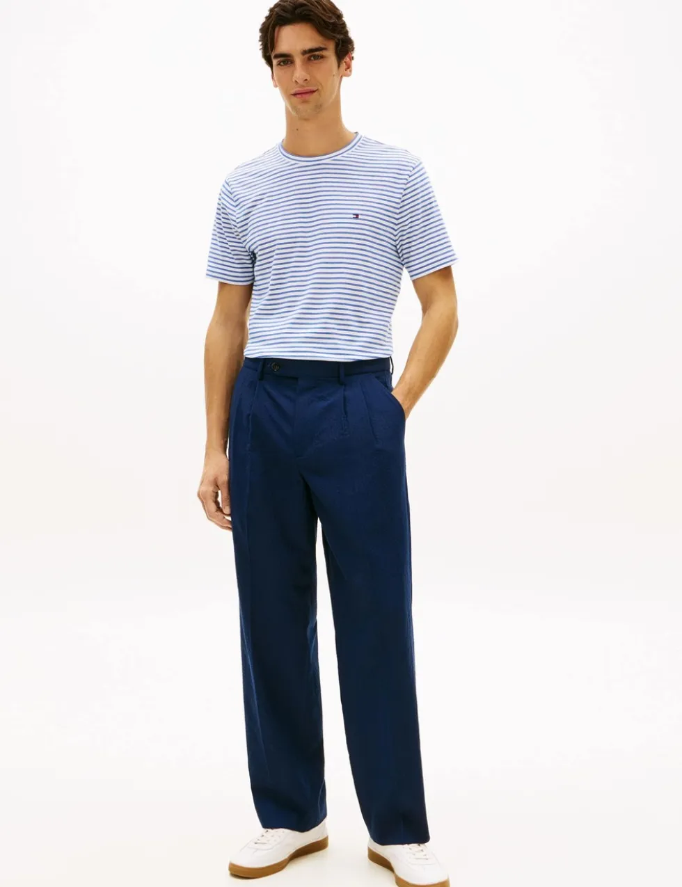 Pure Cotton Striped T-Shirt