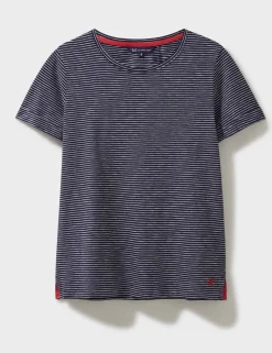 Pure Cotton Striped T-Shirt