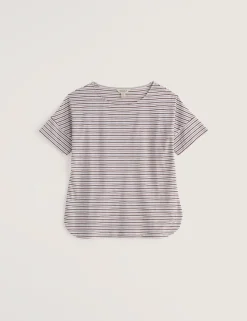 Pure Cotton Striped T-Shirt