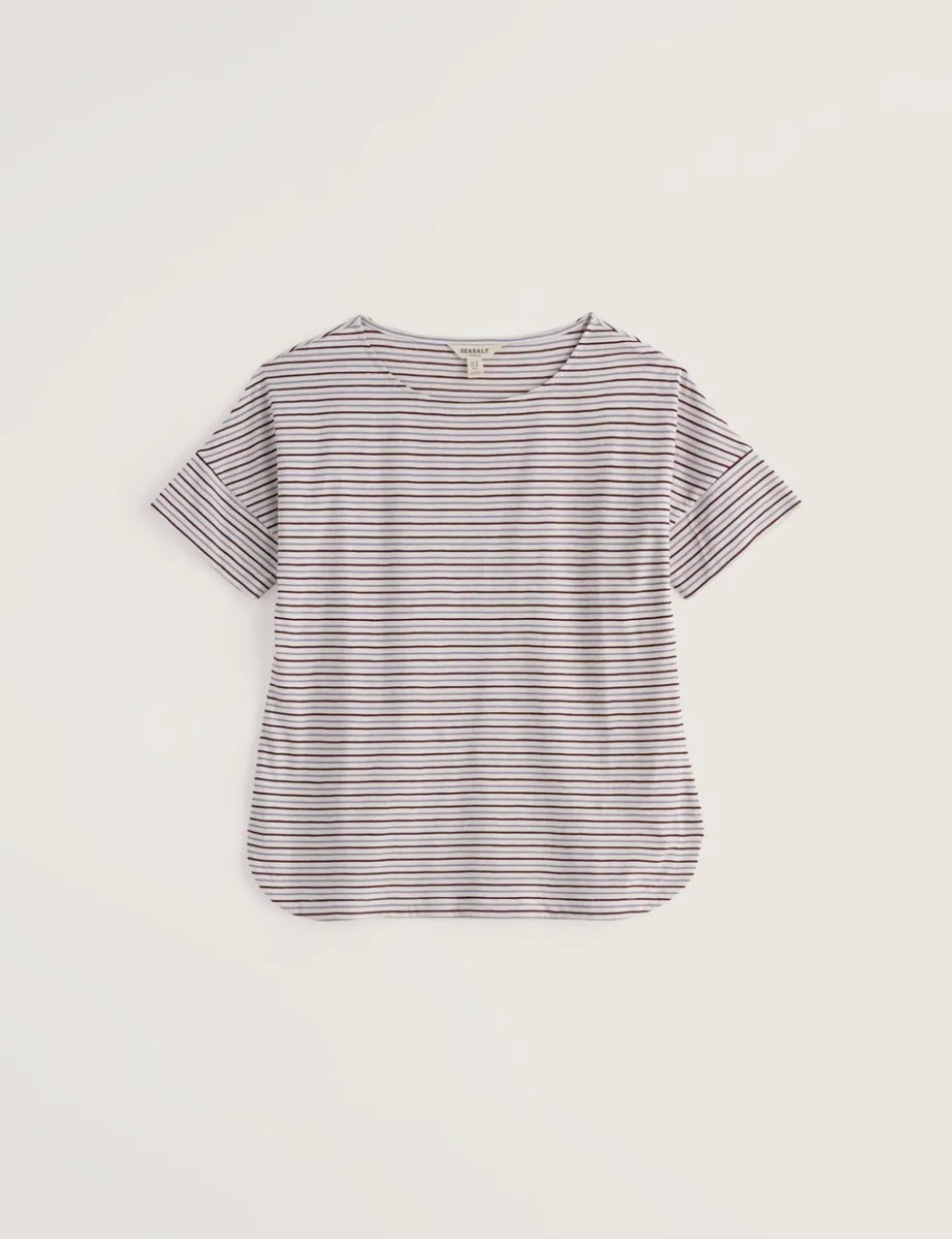 Pure Cotton Striped T-Shirt
