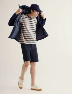 Pure Cotton Striped T-Shirt