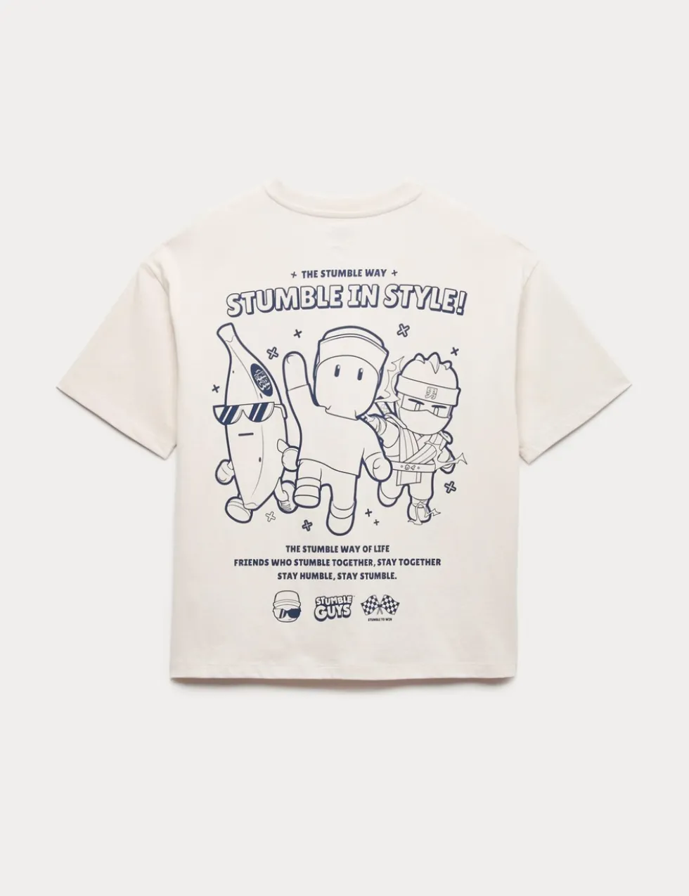 Pure Cotton Stumble Guys™ Graphic T-Shirt (6-16 Yrs)