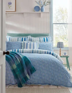 Pure Cotton Sunday Stripe Bedding Set
