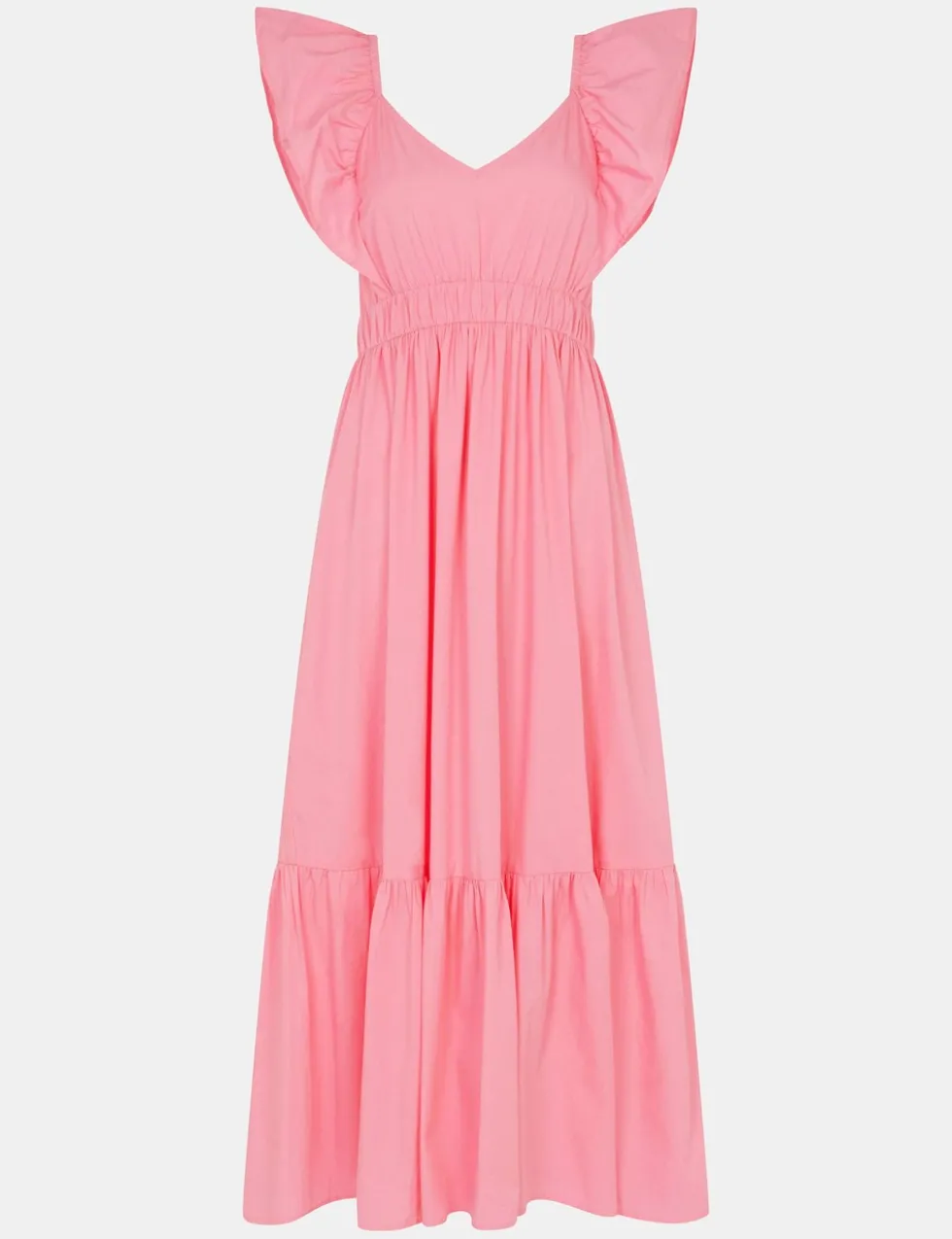 Pure Cotton Sweetheart Neckline Beach Dress