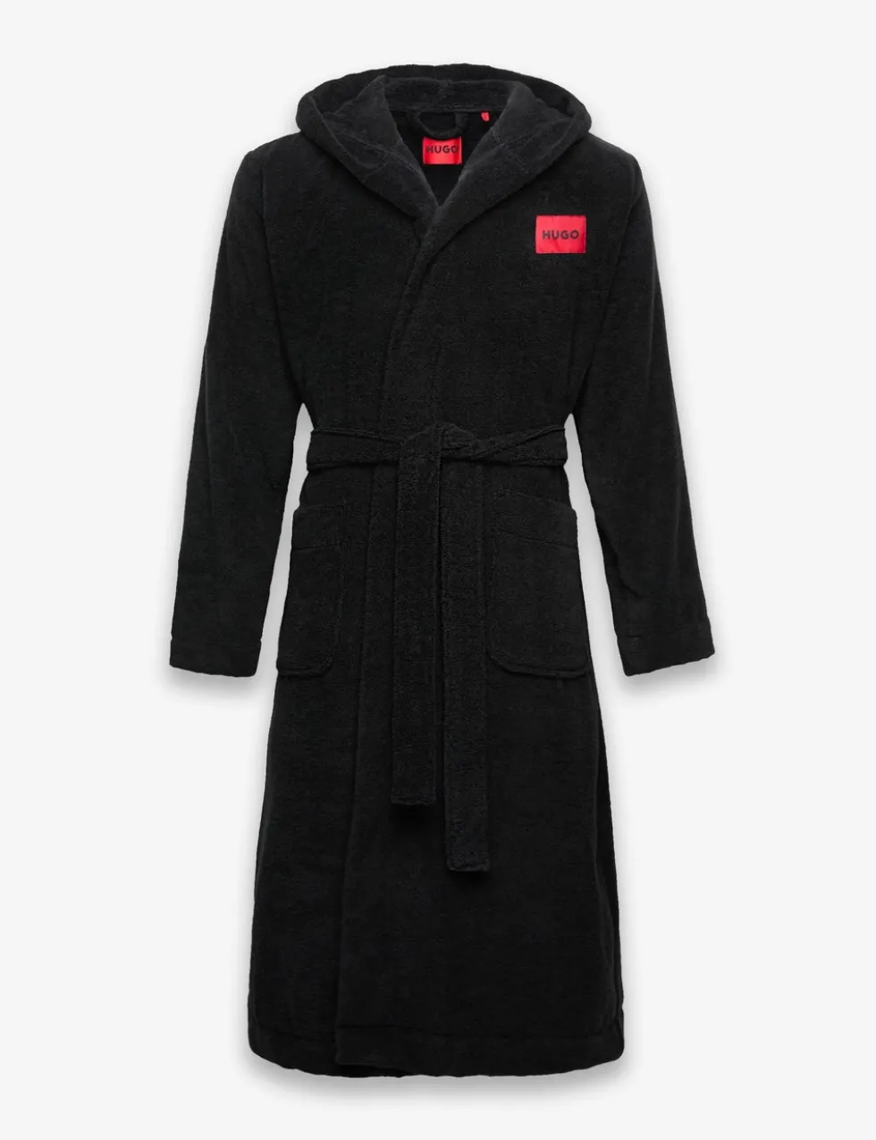 Pure Cotton Terry Hooded Dressing Gown