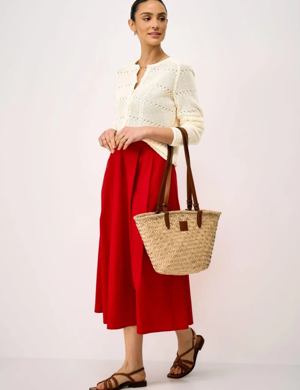 Pure Cotton Textured Cardigan