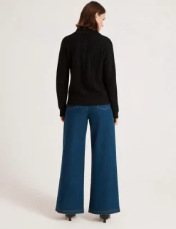 Pure Cotton Textured Collared Cardigan