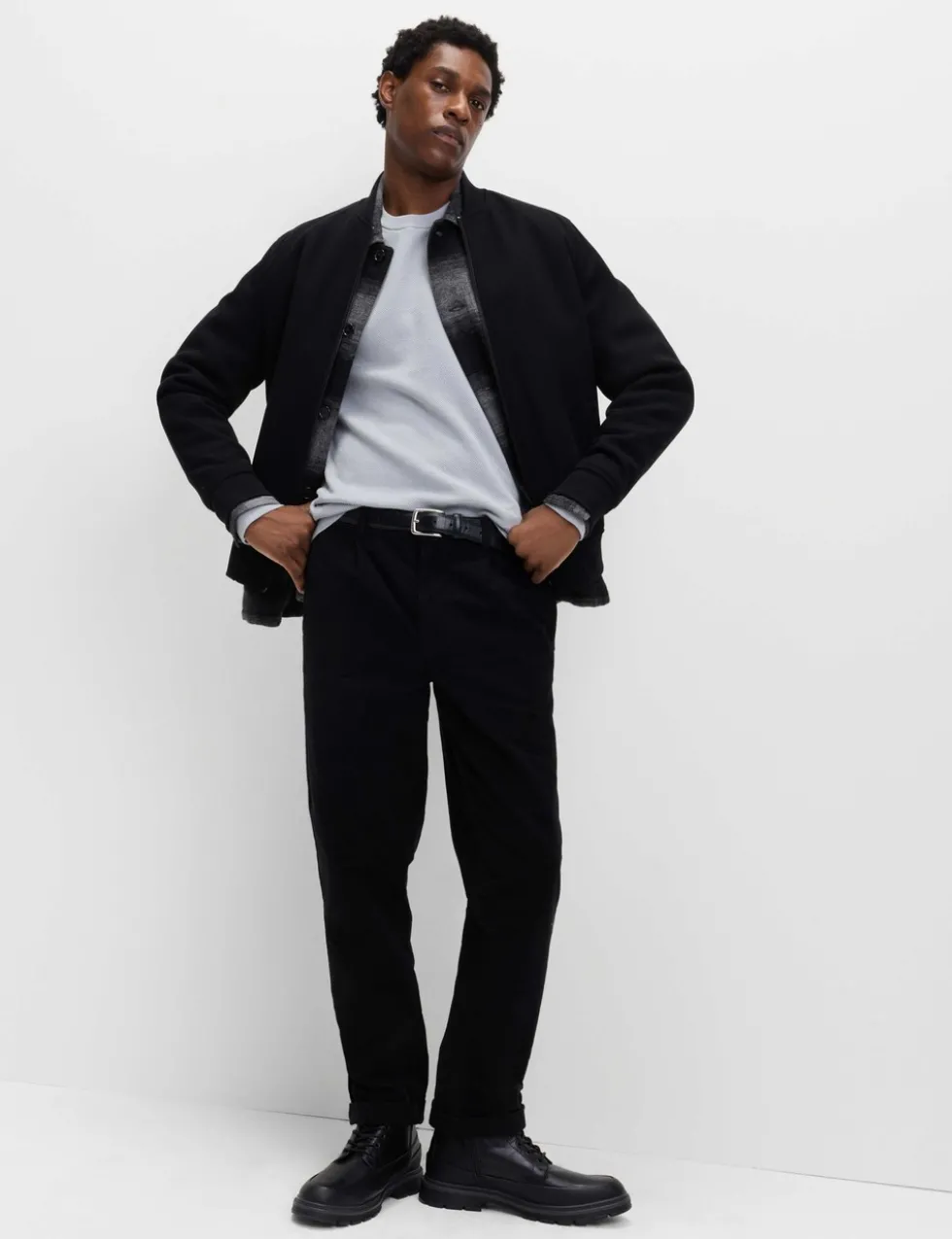 Pure Cotton Textured Crew Neck Jumper