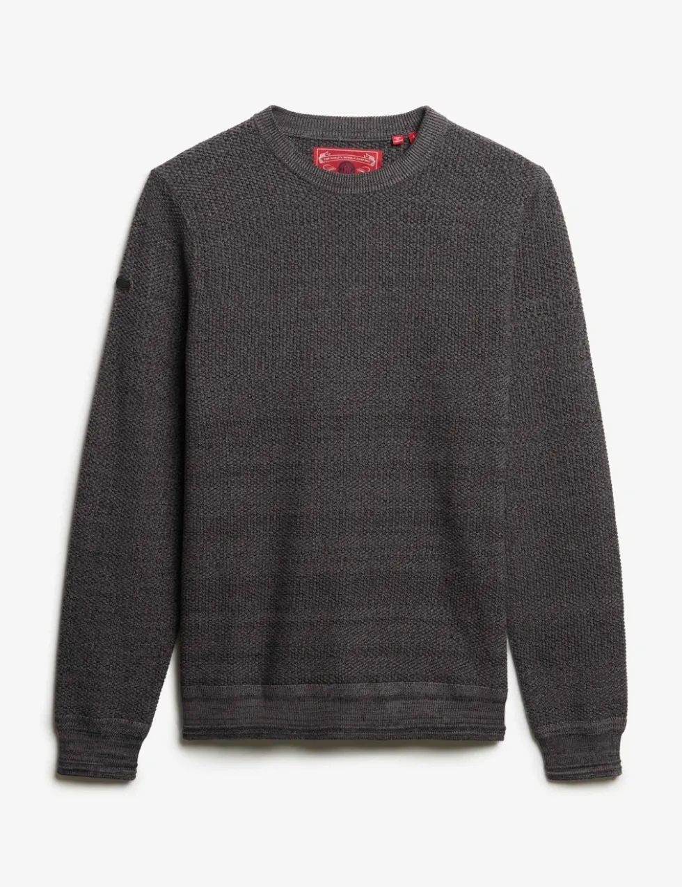 Pure Cotton Textured Jumper