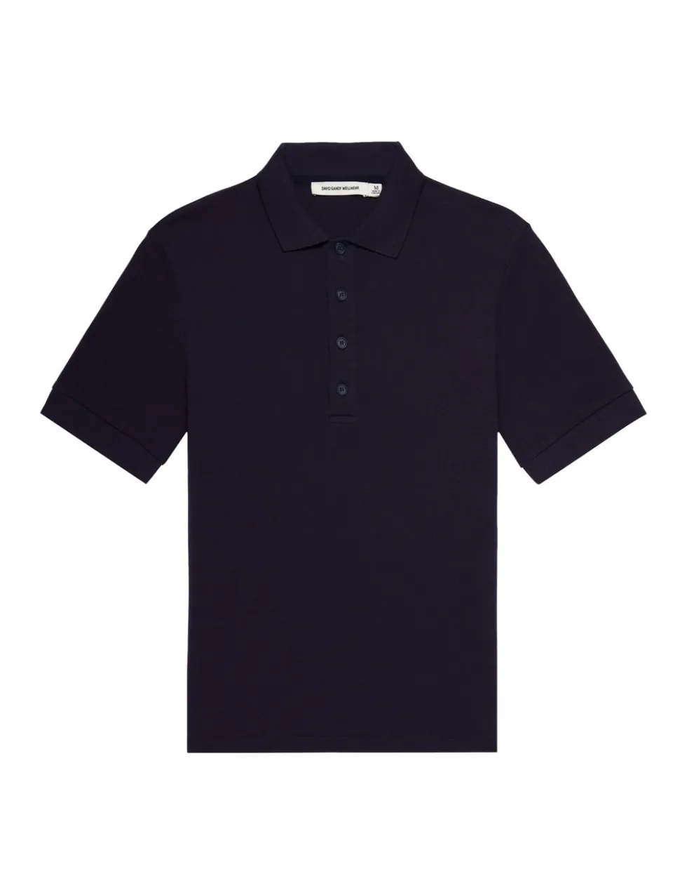 Pure Cotton Textured Polo Shirt