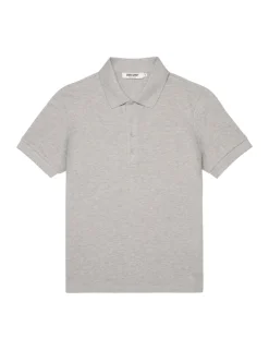 Pure Cotton Textured Polo Shirt