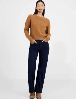 Pure Cotton Textured Relaxed Jumper