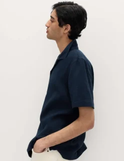 Pure Cotton Textured Shirt