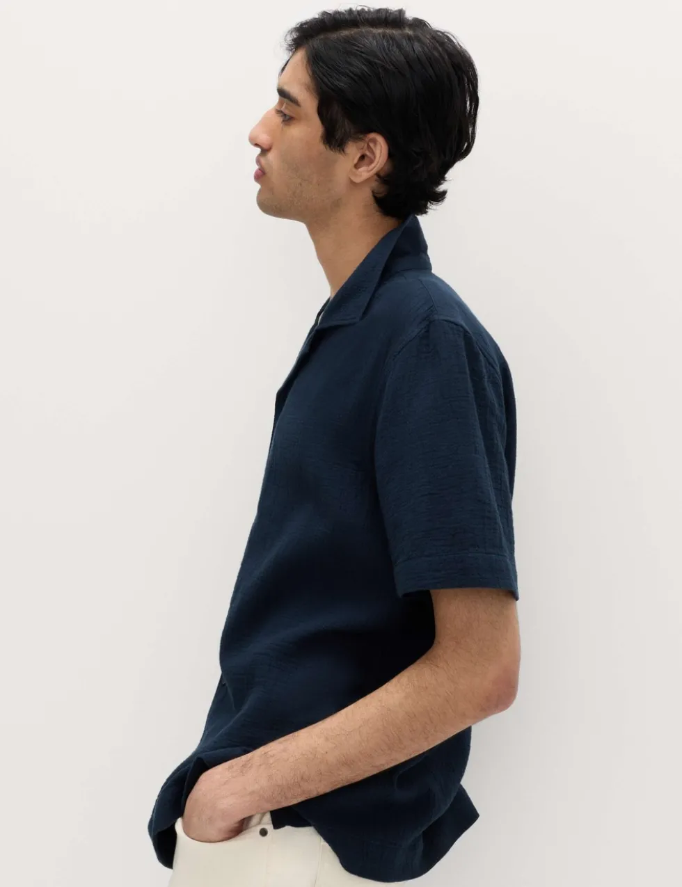 Pure Cotton Textured Shirt