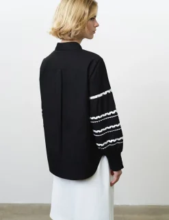 Pure Cotton Textured Shirt