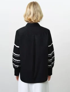 Pure Cotton Textured Shirt