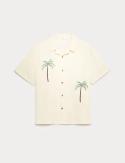 Pure Cotton Textured Shirt (6-16 Yrs)