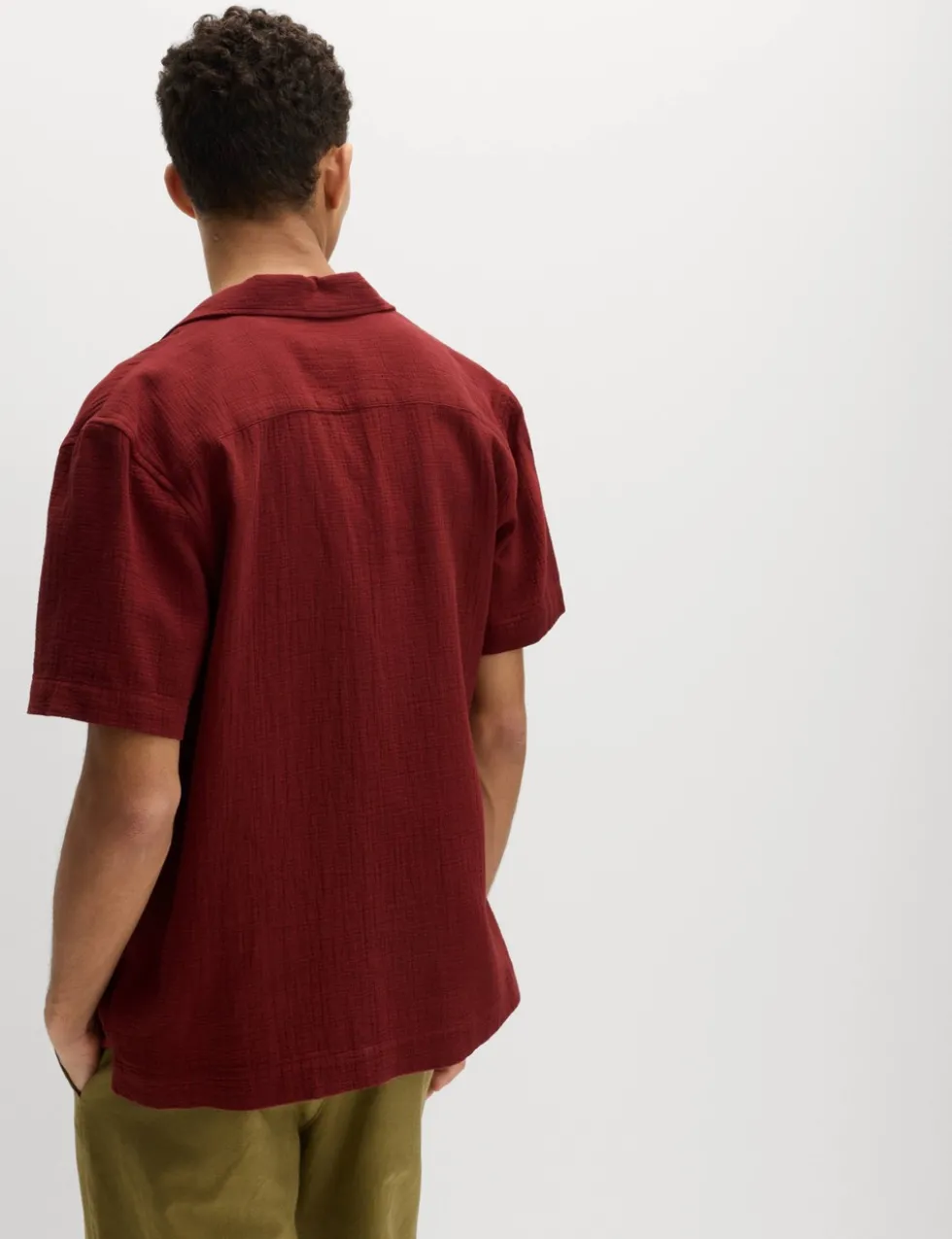 Pure Cotton Textured Shirt