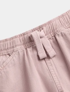 Pure Cotton Textured Shorts (2-8 Yrs)