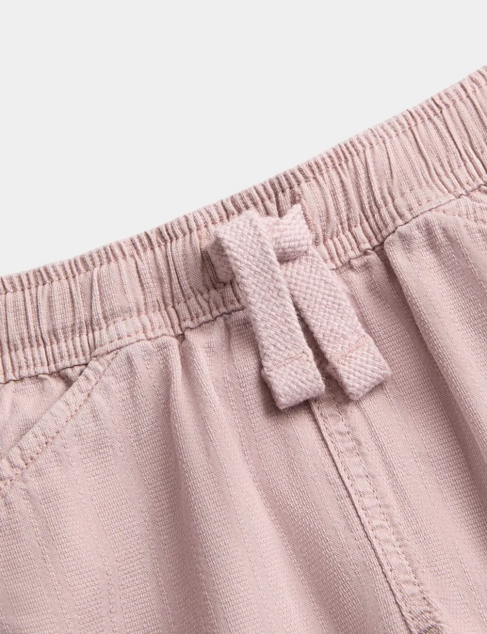 Pure Cotton Textured Shorts (2-8 Yrs)