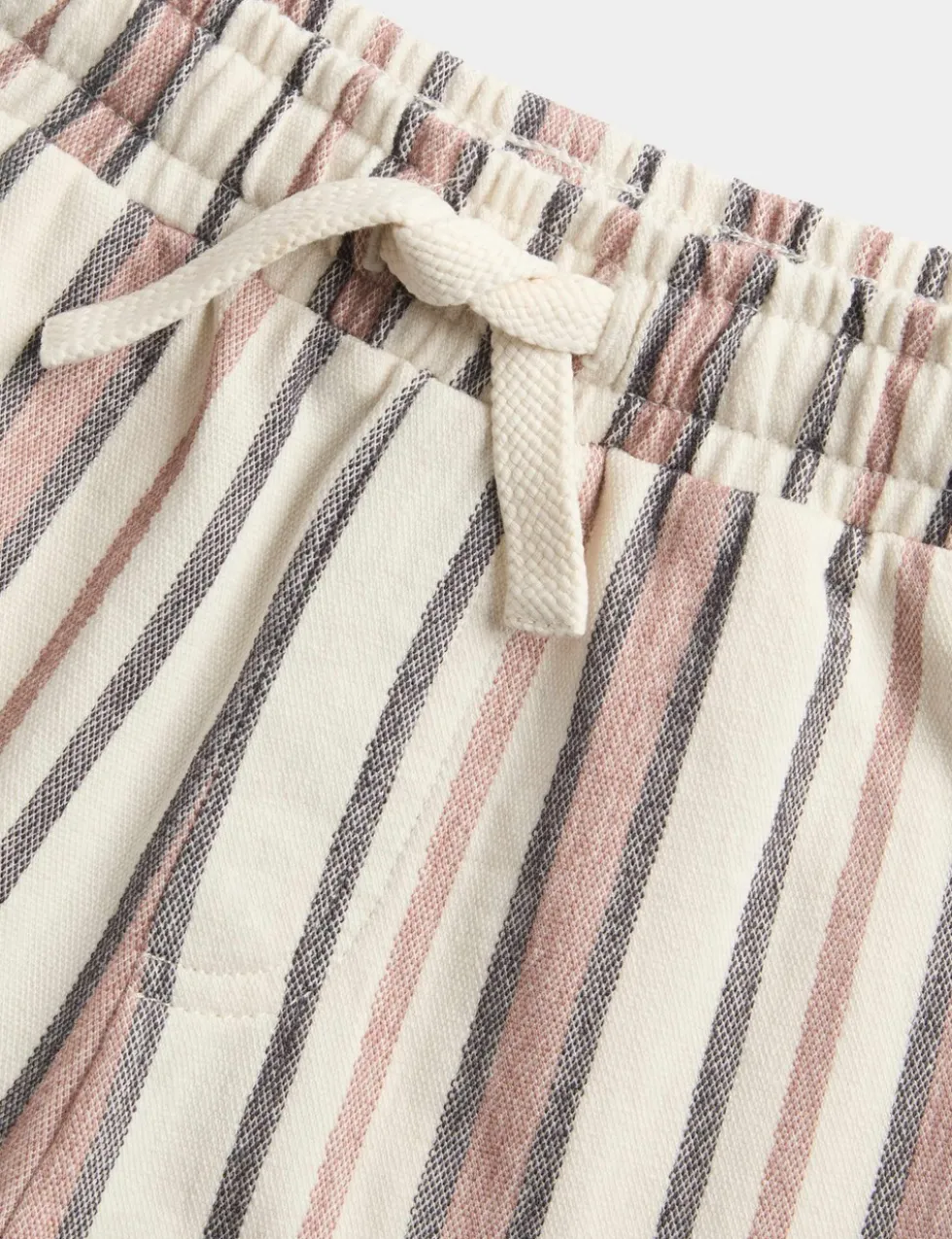 Pure Cotton Textured Striped Trousers (2-8 Yrs)