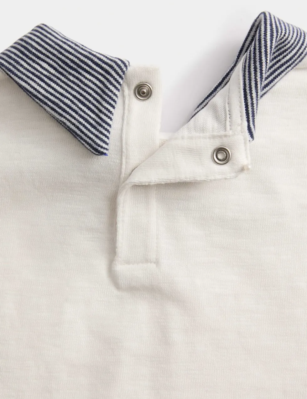 Pure Cotton Tie Neck T-Shirt (0 Mths-3 Yrs)