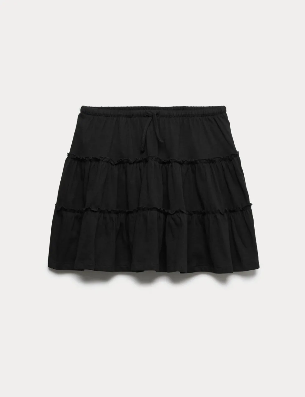 Pure Cotton Tiered Skirt (6-16 Yrs)