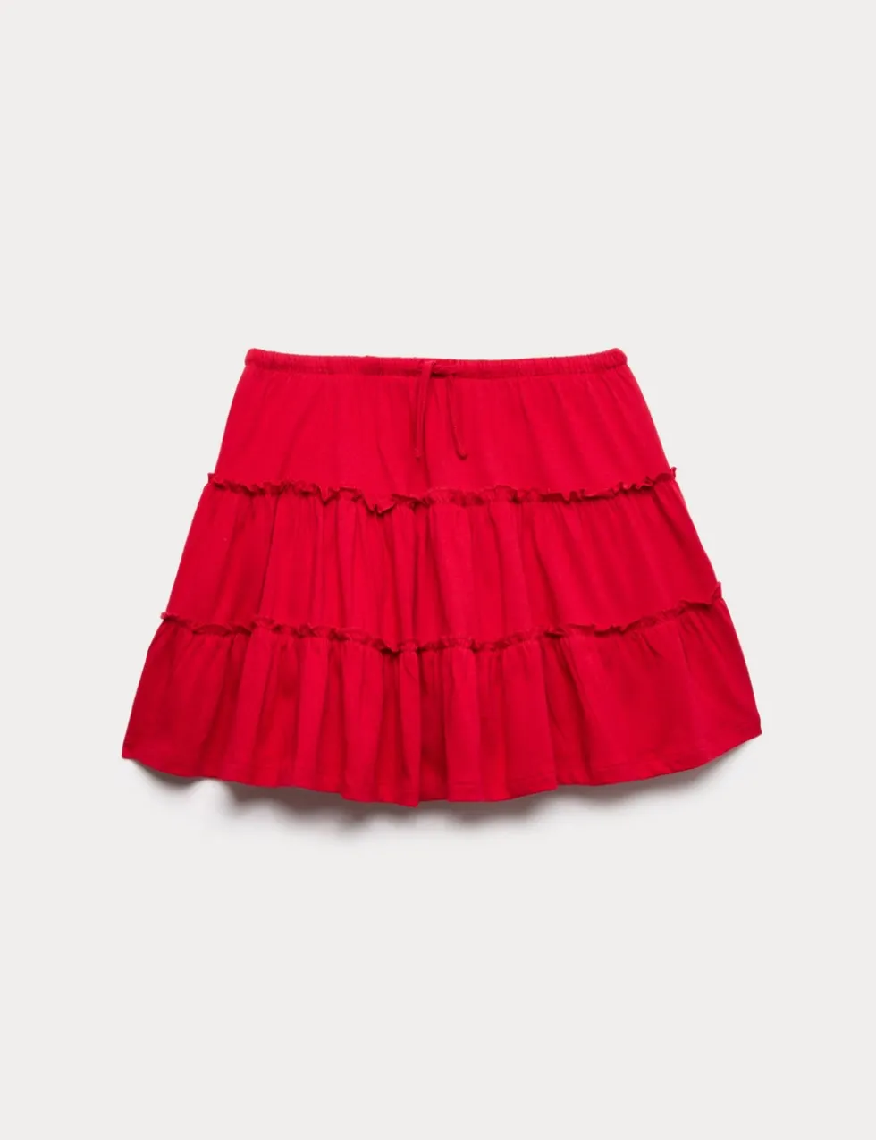 Pure Cotton Tiered Skirt (6-16 Yrs)