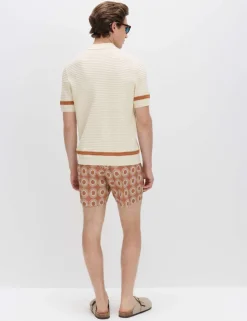 Pure Cotton Tipped Knitted Polo Shirt