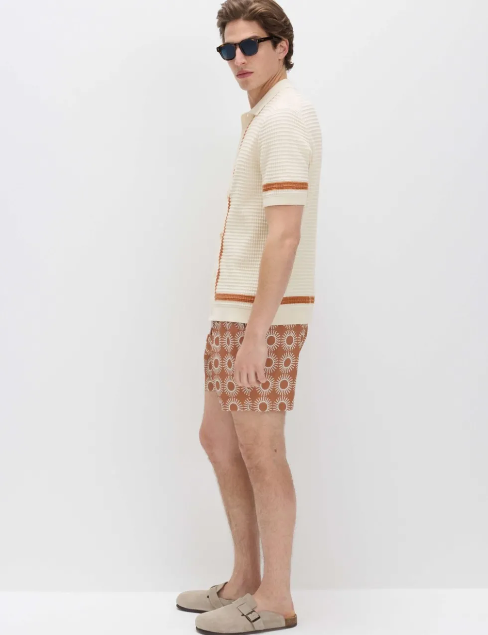 Pure Cotton Tipped Knitted Polo Shirt